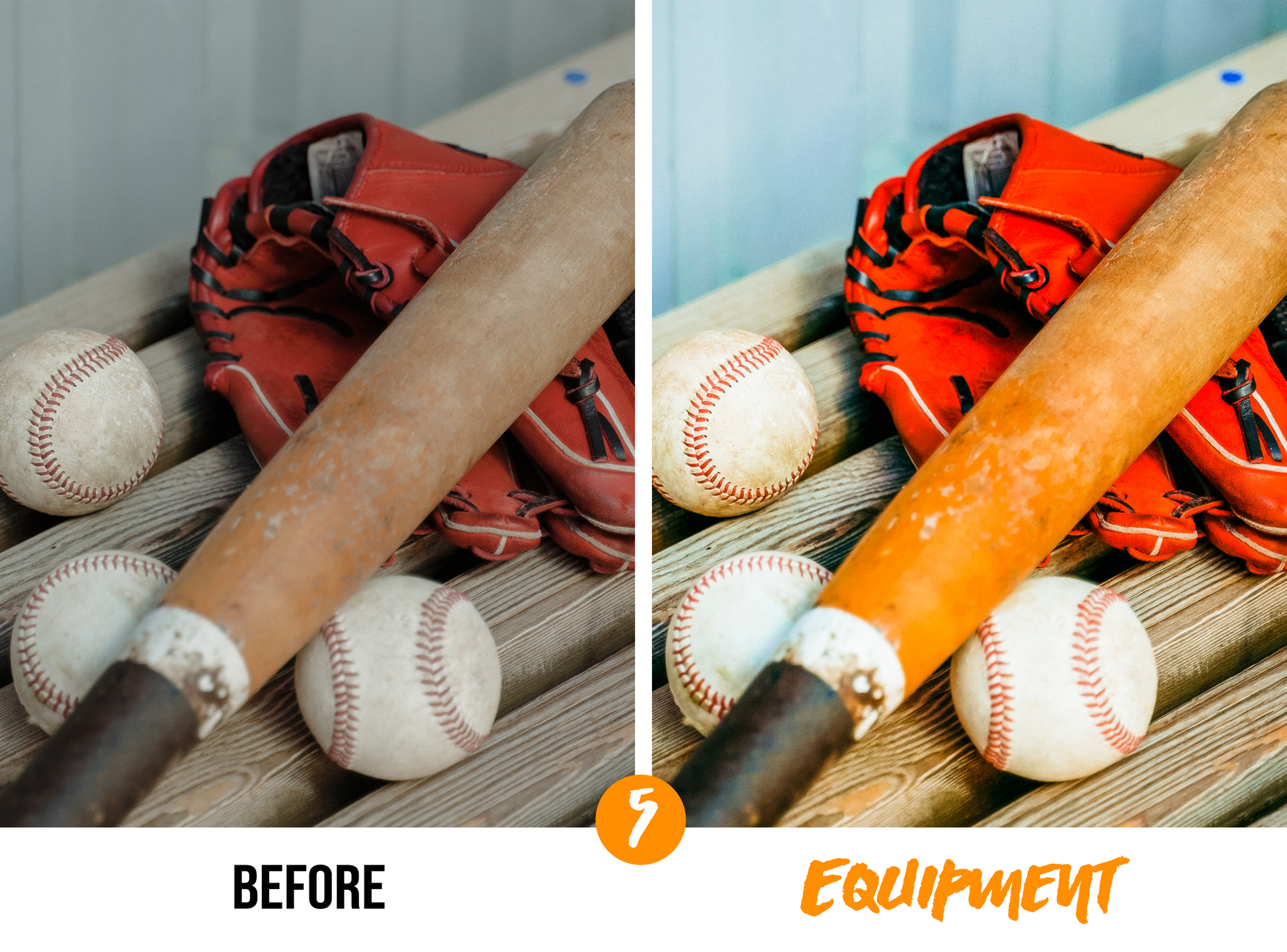 Baseball Lightroom Presets for Mobile & Desktop - Juicy Looks Presets