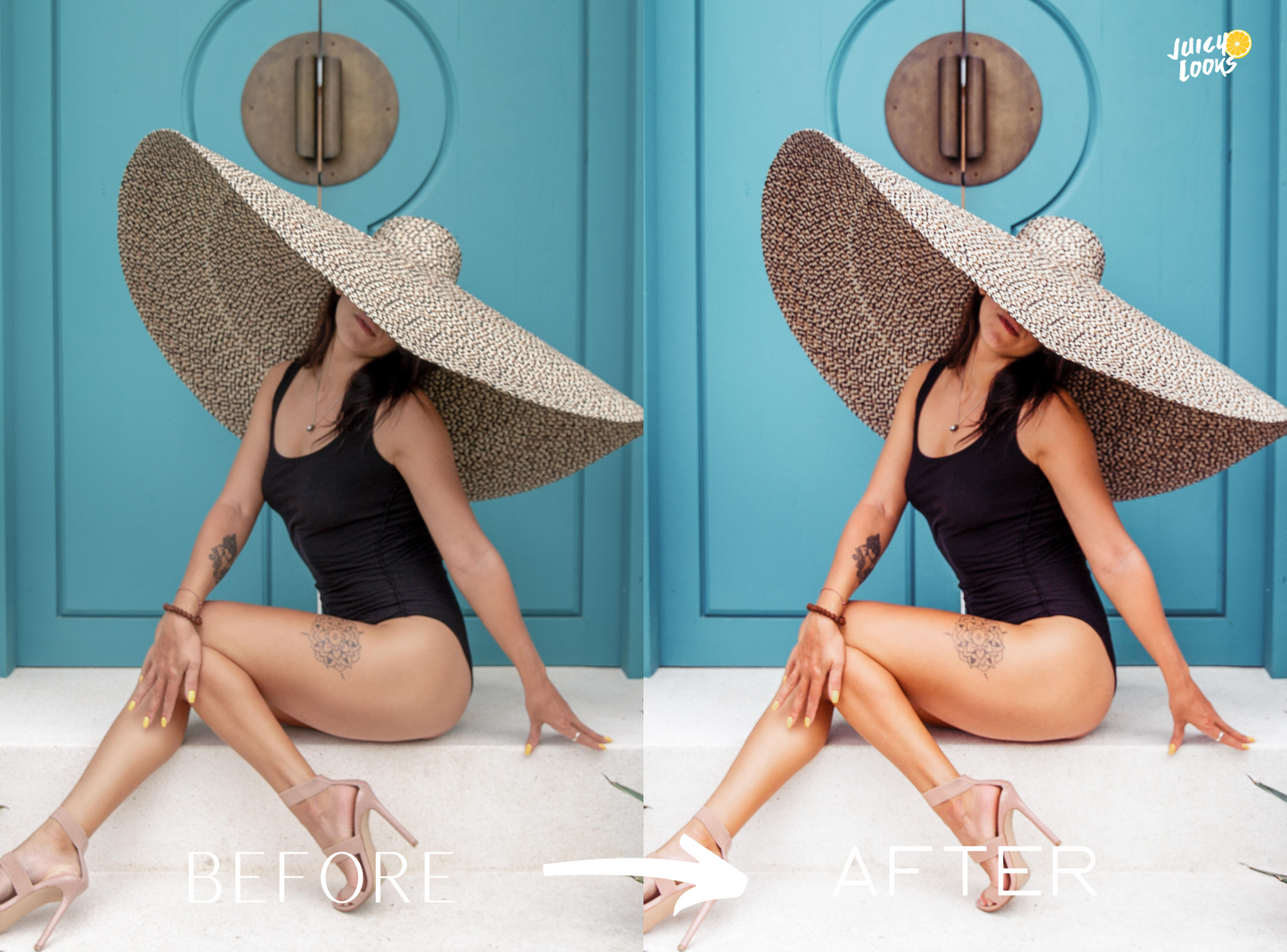 Hot Summer Lightroom Presets for Mobile & Desktop - Juicy Looks Presets