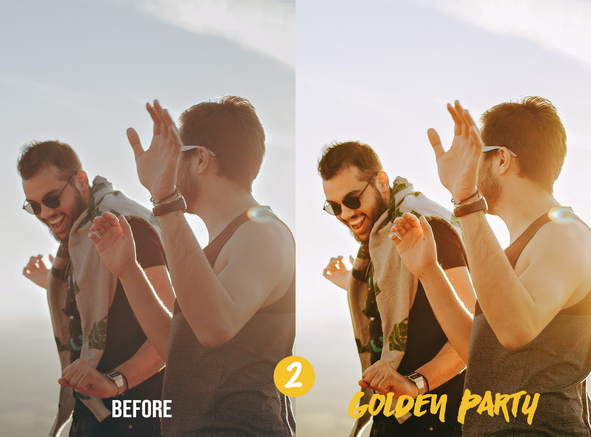 Golden Hour Lightroom Presets for Mobile & Desktop - Juicy Looks Presets