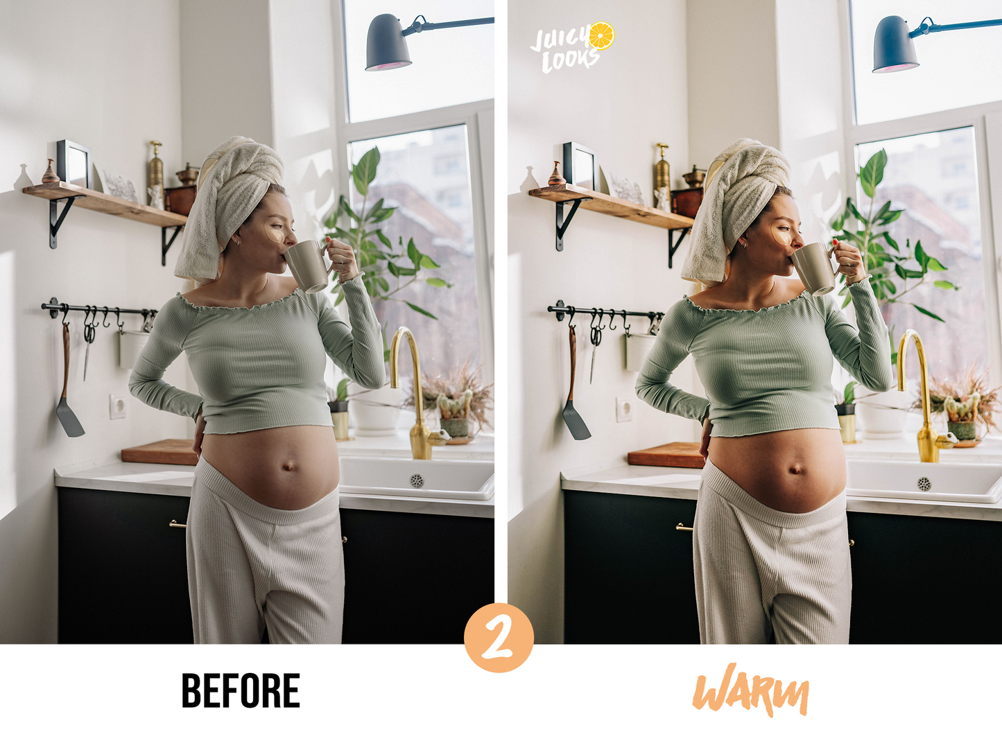 Maternity Lightroom Presets for Mobile & Desktop - Juicy Looks Presets