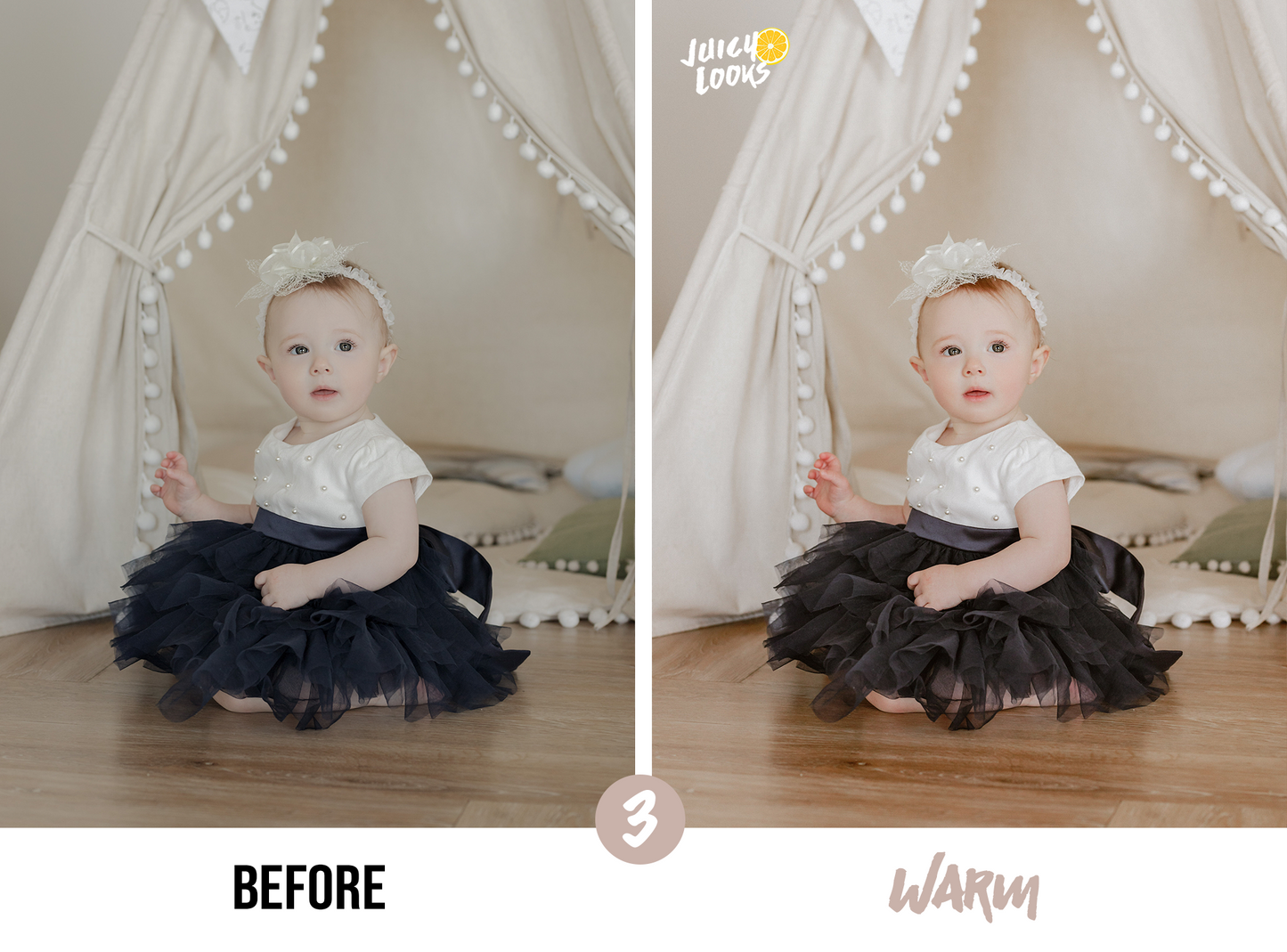 Baby Lightroom Presets for Mobile & Desktop - Juicy Looks Presets