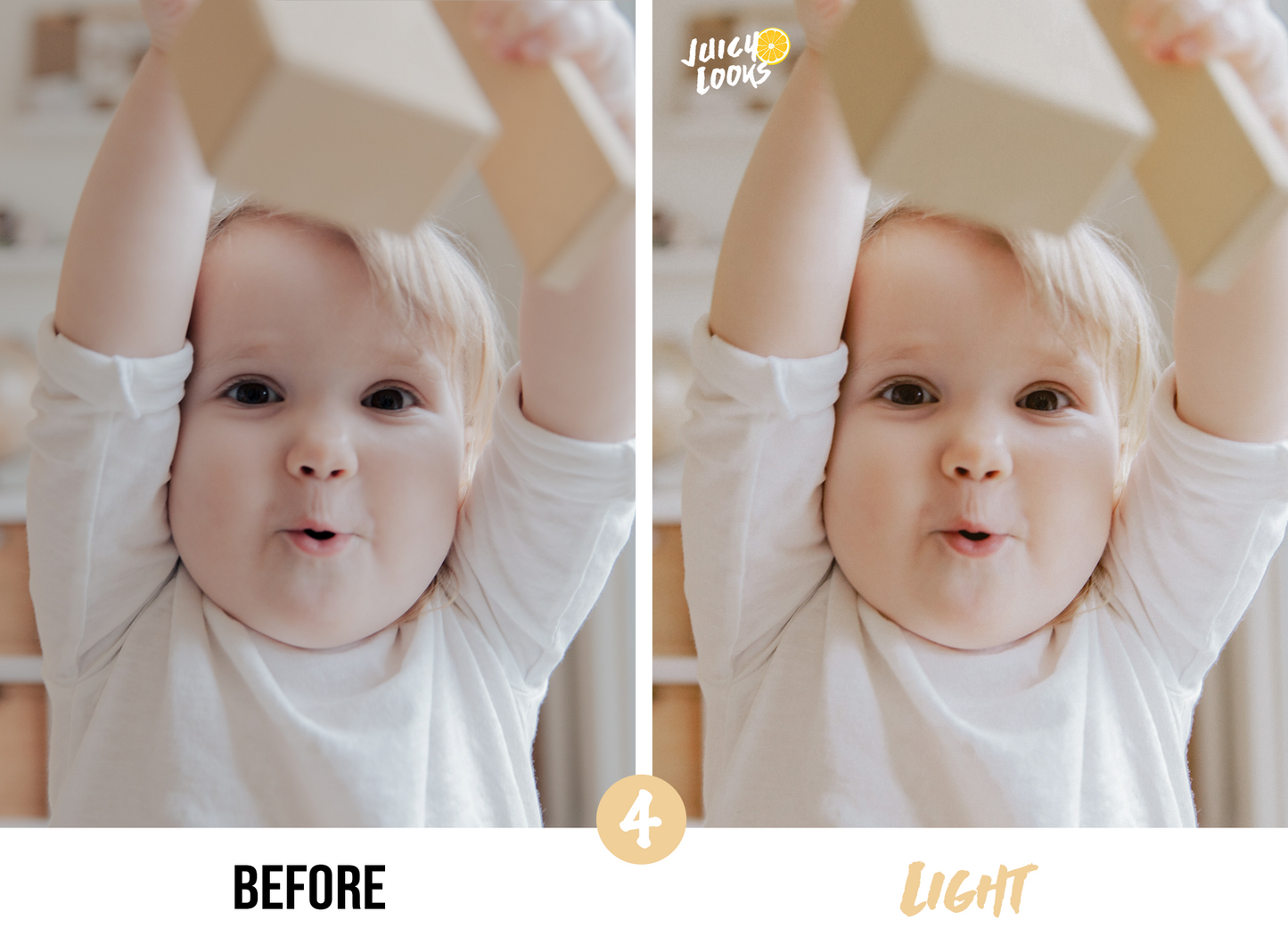 Baby Lightroom Presets for Mobile & Desktop - Juicy Looks Presets