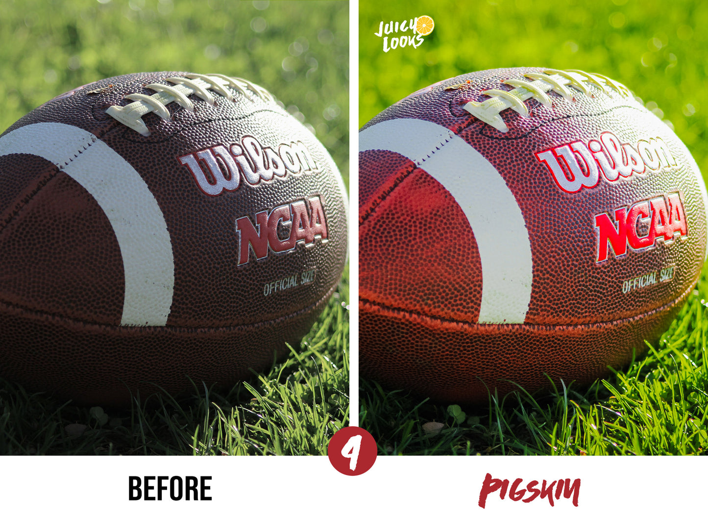 Football Lightroom Presets for Mobile & Desktop - Juicy Looks Presets