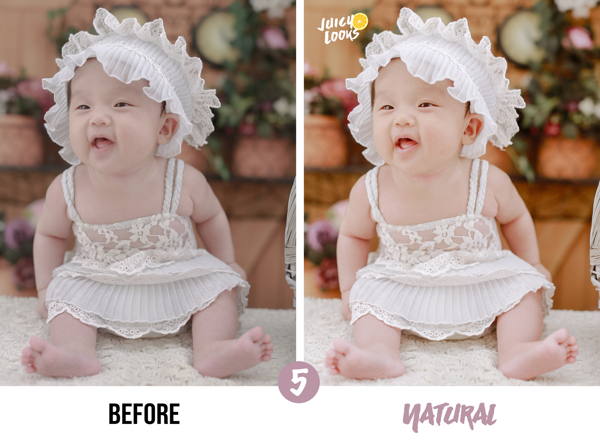 Baby Lightroom Presets for Mobile & Desktop - Juicy Looks Presets