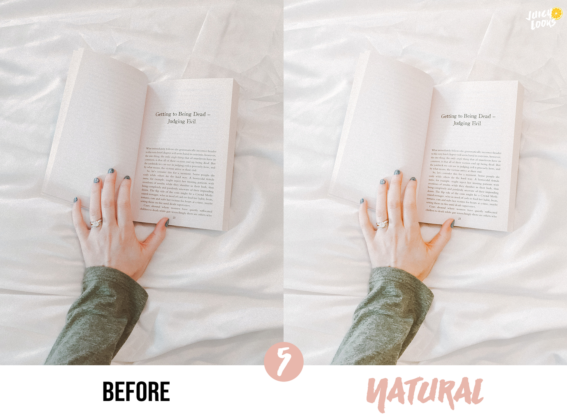 Bookish Pastel Lightroom Presets for Mobile & Desktop - Juicy Looks Presets