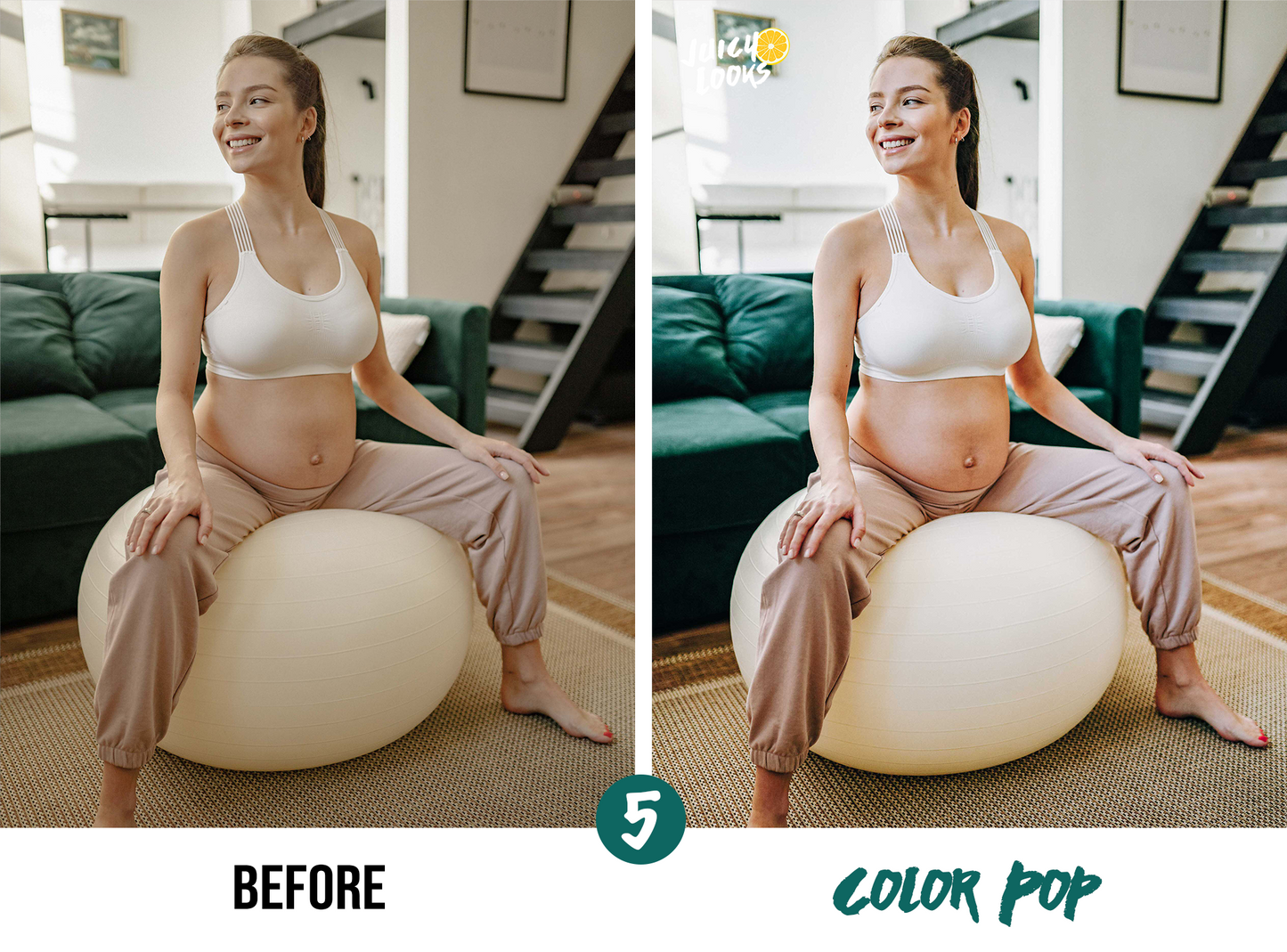 Maternity Lightroom Presets for Mobile & Desktop - Juicy Looks Presets