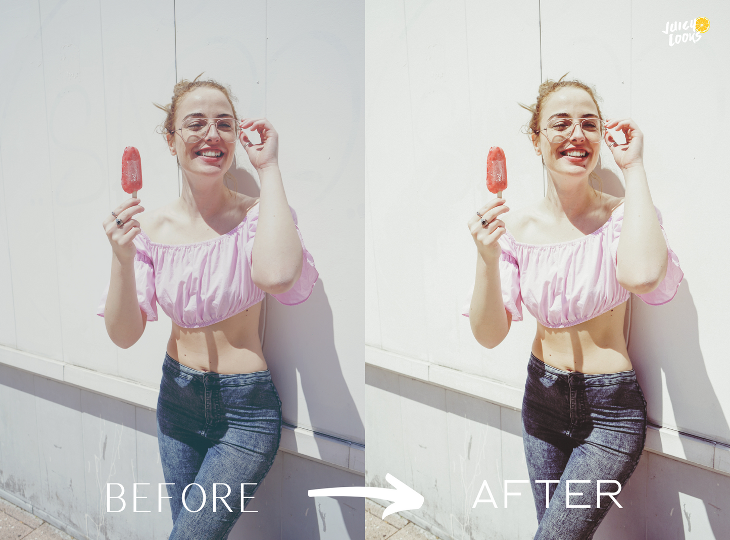 Hot Summer Lightroom Presets for Mobile & Desktop - Juicy Looks Presets