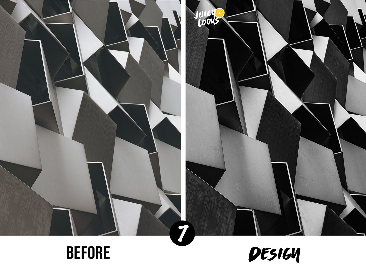 Architecture Black and White Lightroom Presets for Mobile & Desktop - Juicy Looks Presets