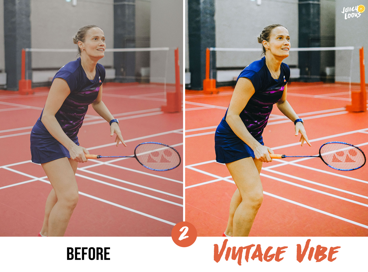 Badminton Lightroom Presets for Mobile & Desktop - Juicy Looks Presets