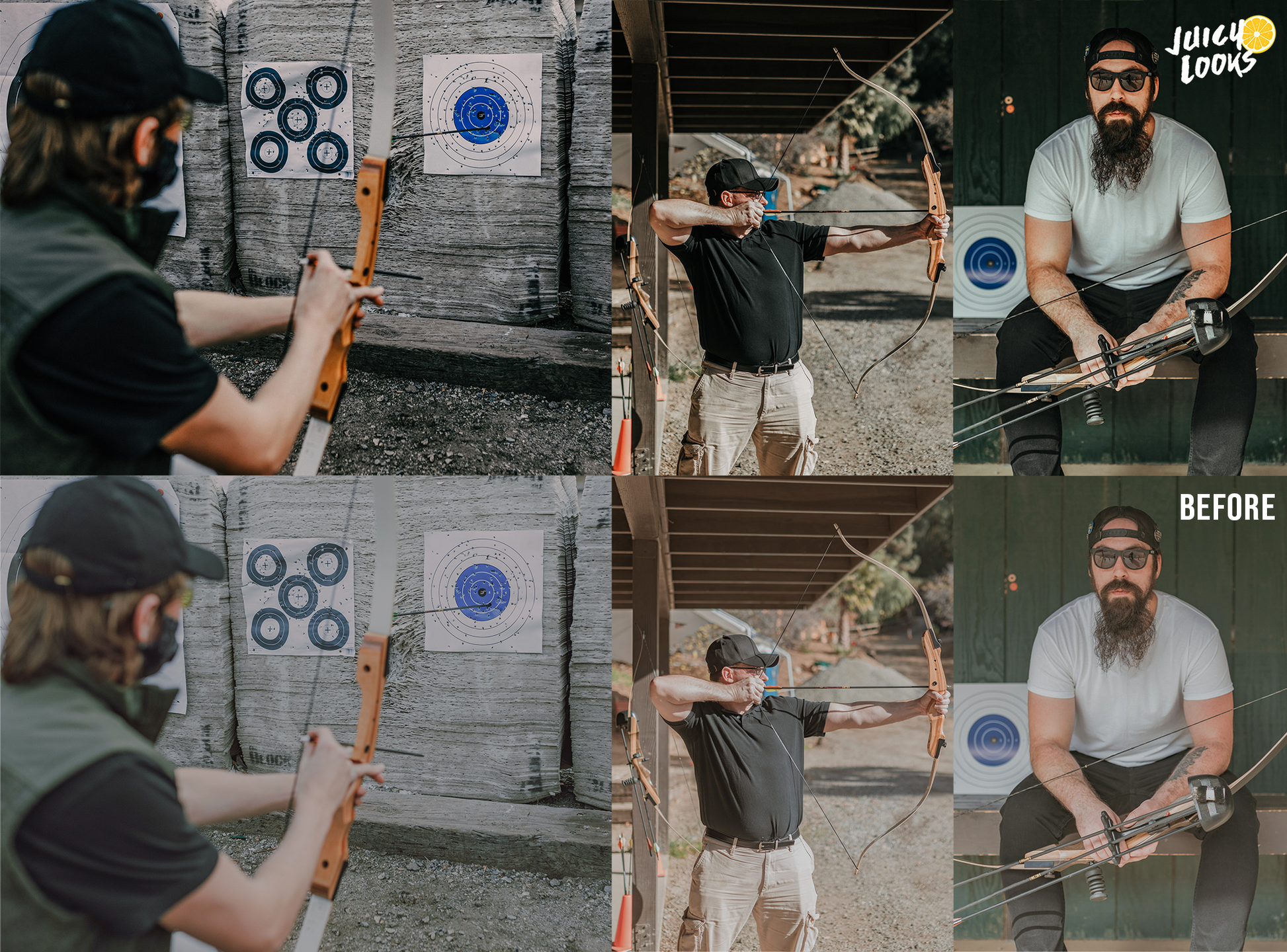 Compound Bow Lightroom Presets for Mobile & Desktop - Juicy Looks Presets