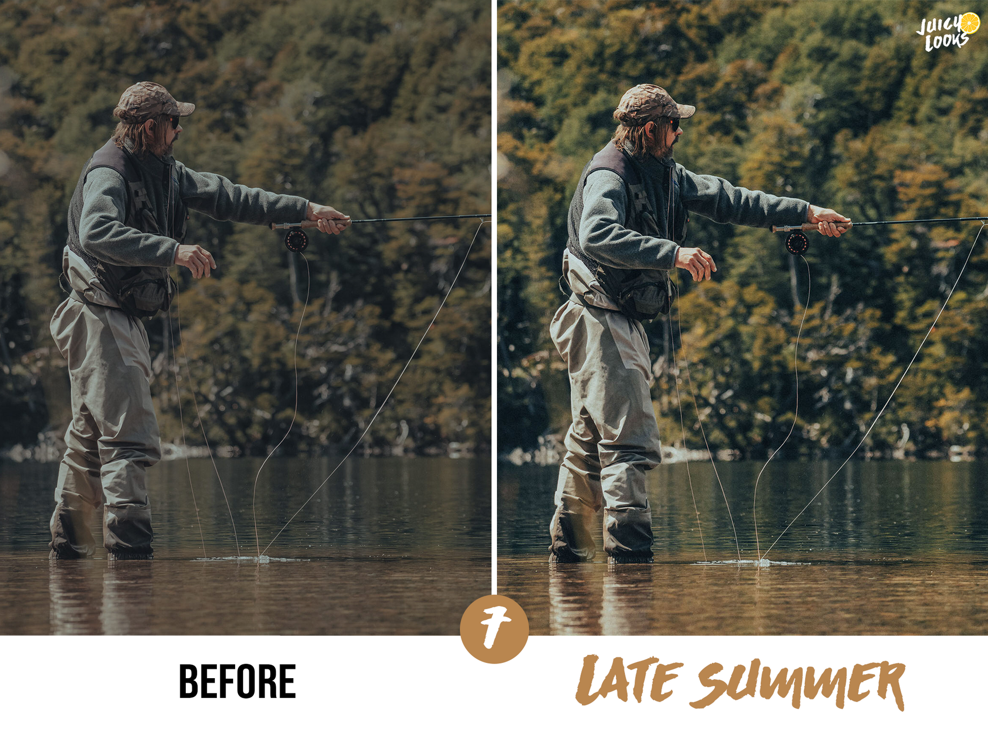 Fly Fishing Lightroom Presets for Mobile & Desktop - Juicy Looks Presets