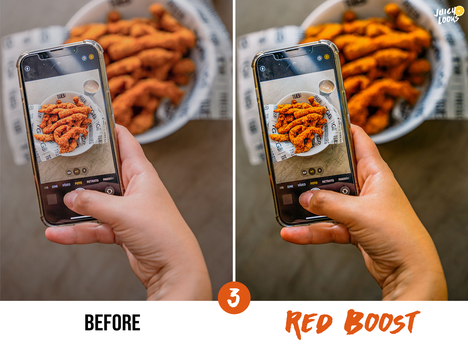 Food Selfie Lightroom Presets for Mobile & Desktop - Juicy Looks Presets