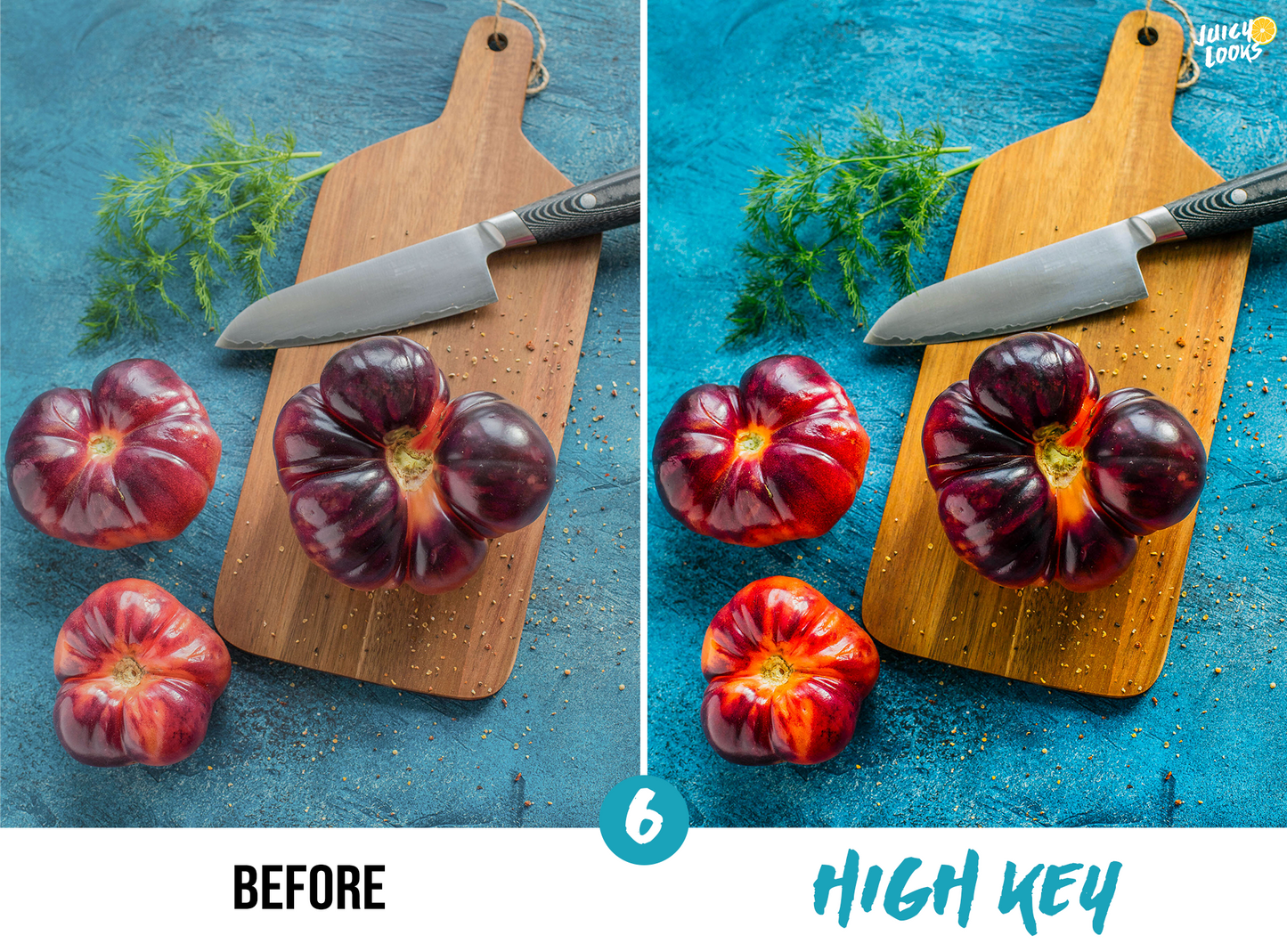 Food Selfie Lightroom Presets for Mobile & Desktop - Juicy Looks Presets