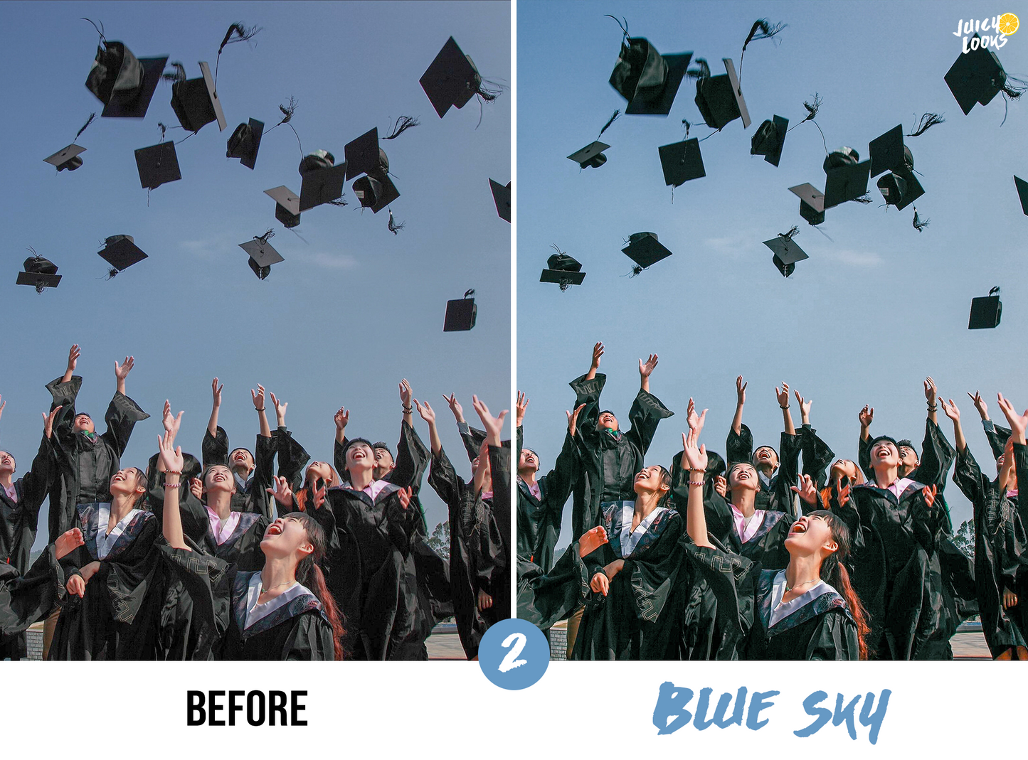 Graduation Lightroom Presets for Mobile & Desktop - Juicy Looks Presets