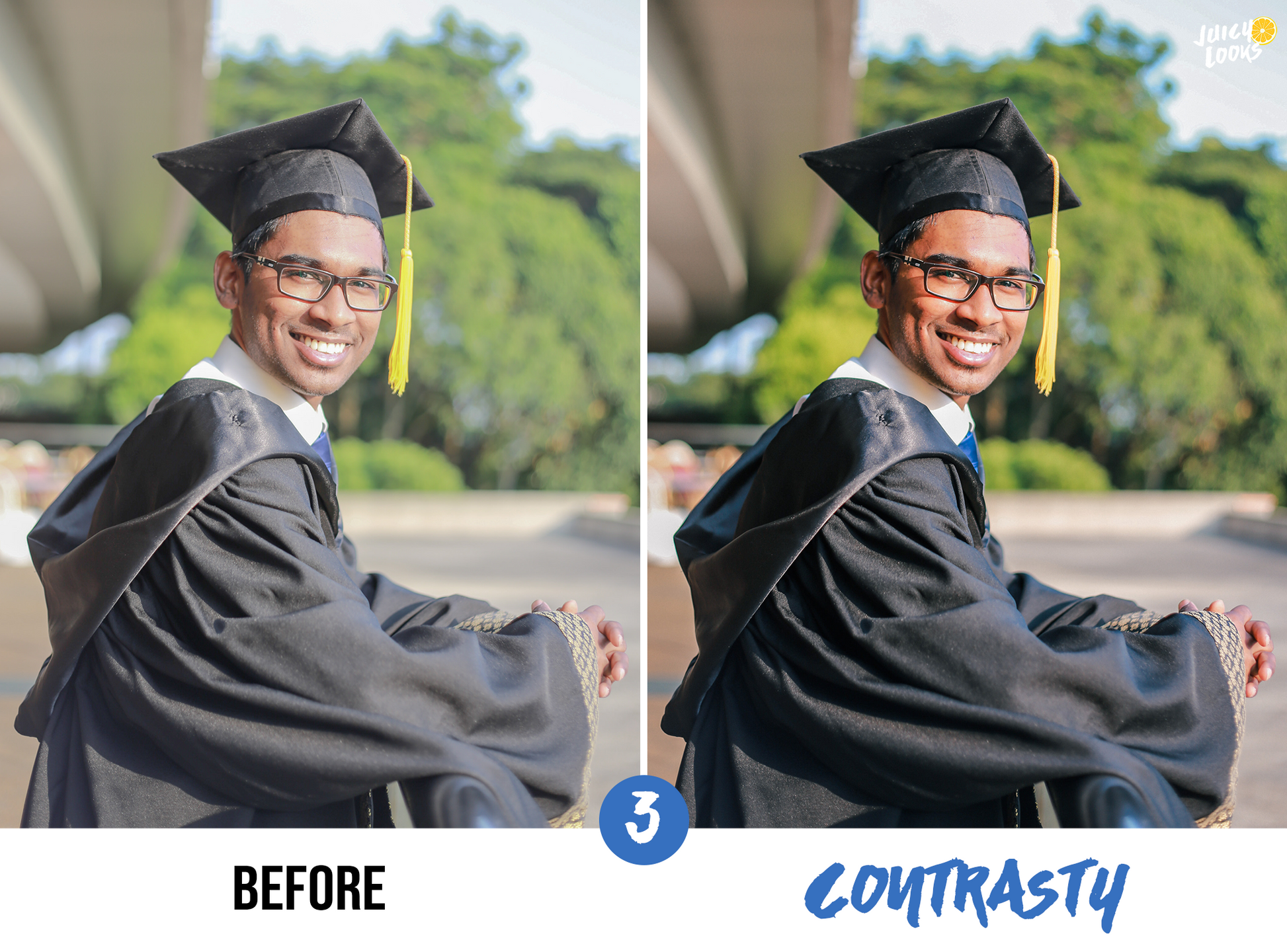 Graduation Lightroom Presets for Mobile & Desktop - Juicy Looks Presets