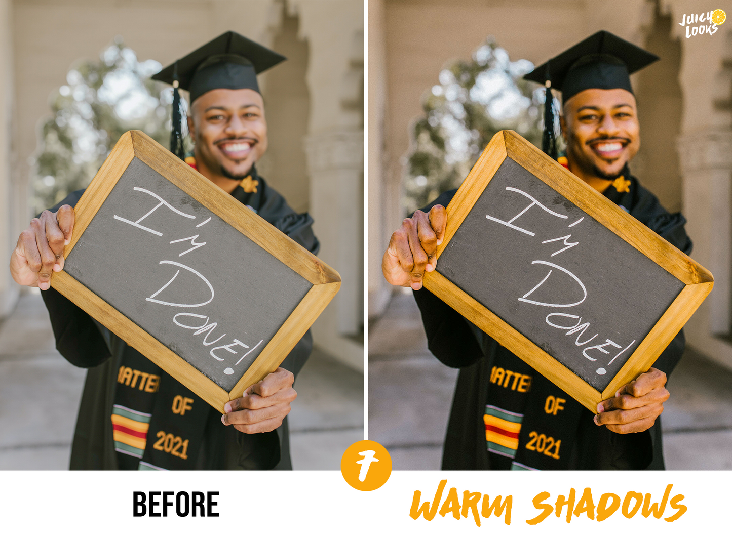 Graduation Lightroom Presets for Mobile & Desktop - Juicy Looks Presets