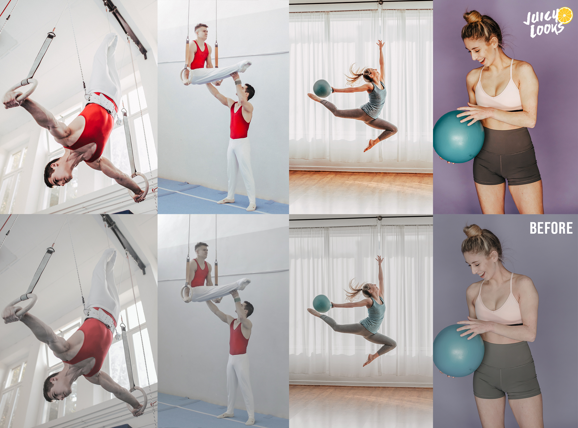 Gymnatics Lightroom Presets for Mobile & Desktop - Juicy Looks Presets