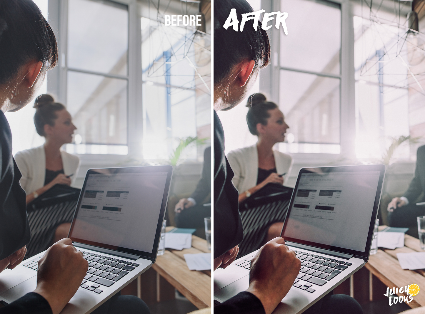 Business Lightroom Presets for Mobile & Desktop - Juicy Looks Presets