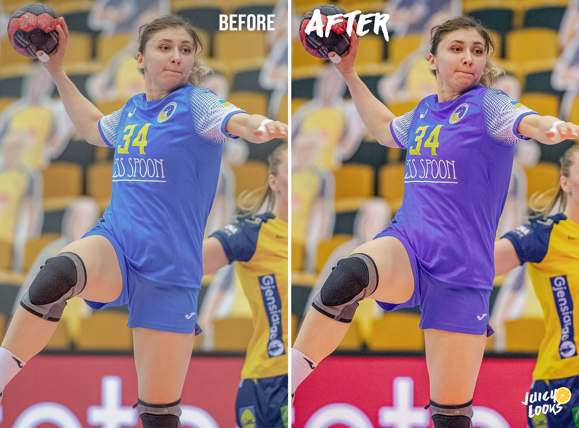 Handball Lightroom Presets for Mobile & Desktop - Juicy Looks Presets