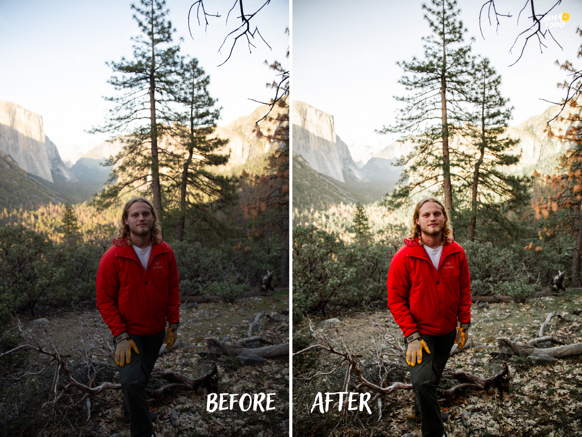 Hiking Lightroom Presets for Mobile & Desktop - Juicy Looks Presets