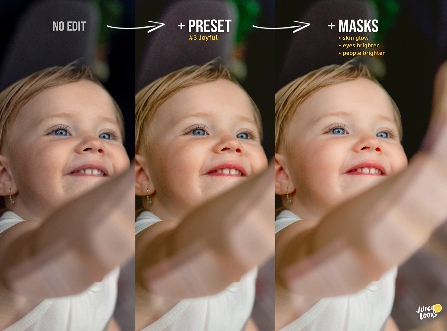 15 Lightroom AI Masks + 5 Presets Complete Bundle - Juicy Looks Presets