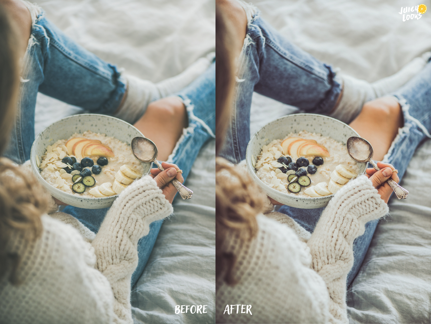 Natural Blogger Lightroom Presets for Mobile & Desktop - Juicy Looks Presets