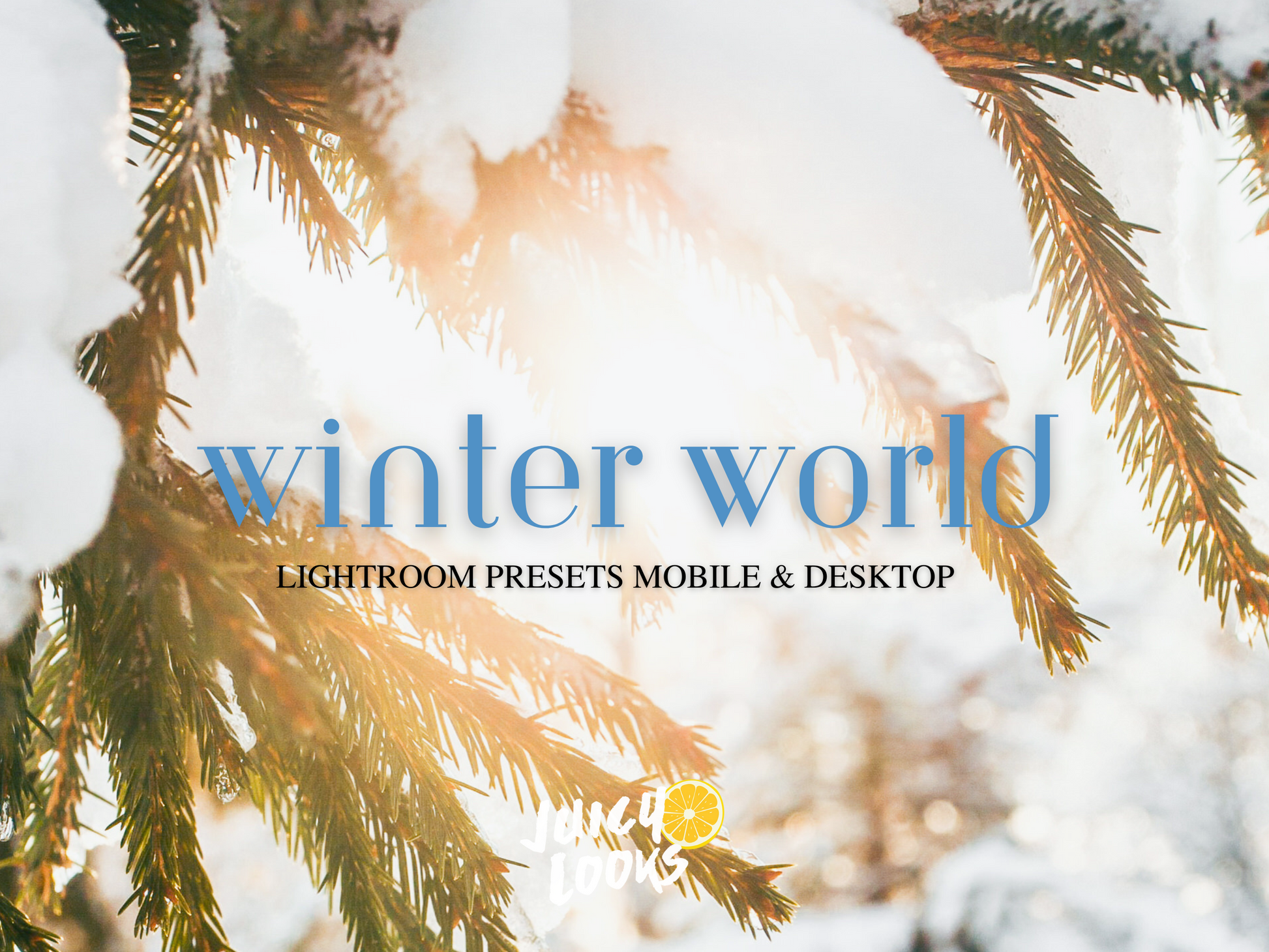 Winter World Lightroom Presets for Mobile & Desktop - Juicy Looks Presets