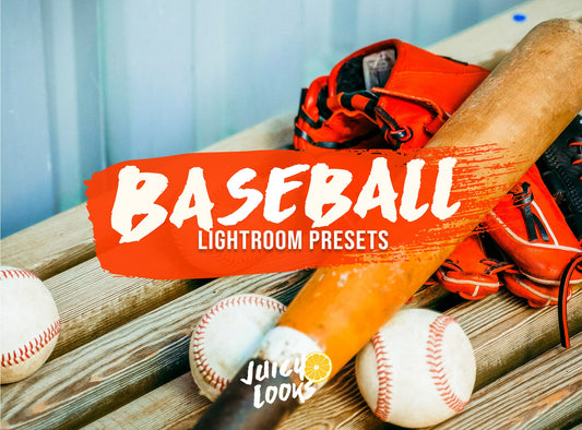 Baseball Lightroom Presets for Mobile & Desktop - Juicy Looks Presets