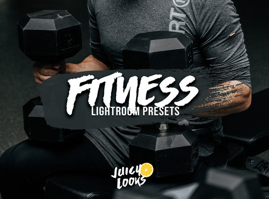 Fitness Lightroom Presets for Mobile & Desktop - Juicy Looks Presets