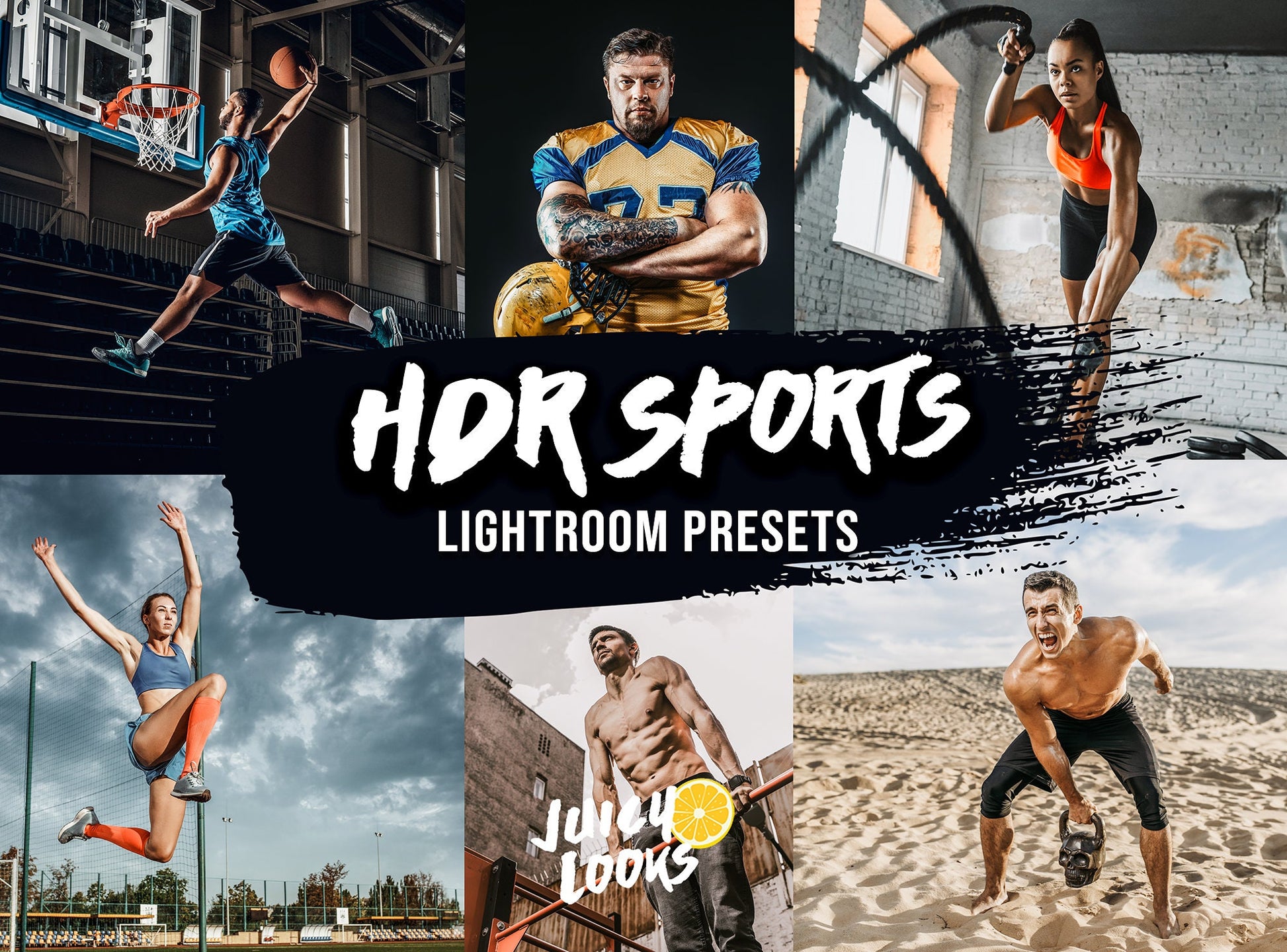 HDR Sports Lightroom Presets for Mobile & Desktop - Juicy Looks Presets